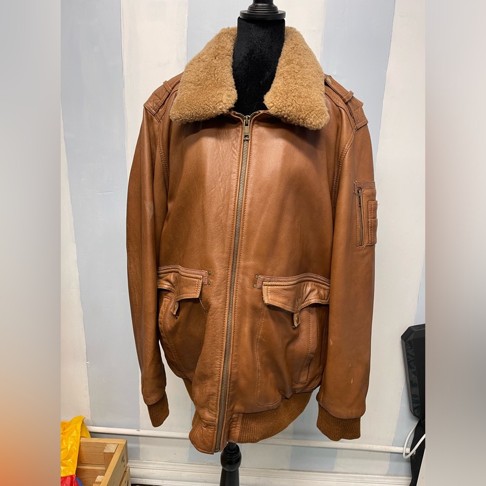 Leather jacket men’s